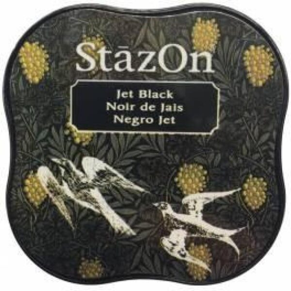 Tinta Stazon Midi Jet Black