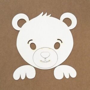 Silueta para repujado Oso