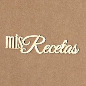 Chipboard Mis Recetas Kora Projects