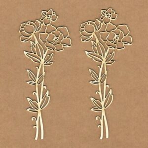 Chipboard Rama de Magnolia Kora Projects
