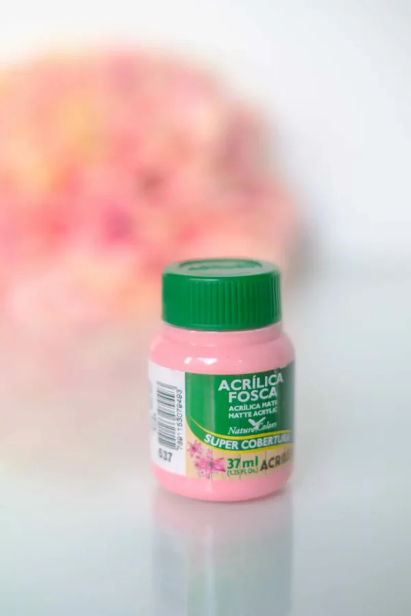 Pintura Acrilico 37ml Acrilex Rosa Primavera