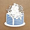 Shaker Tarta con Flores Kora Projects