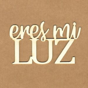 Chipboard Eres Mi Luz Kora Projects