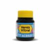 Barniz vitral acrilex 37 ml Azul Turquesa
