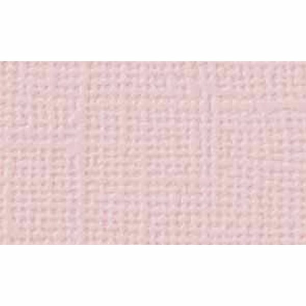 Cartulina textura lienzo 12x12" 216 gr Artis Decor Rosa bebé