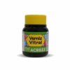Barniz vitral acrilex 37 ml Verde Hoja