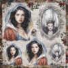 Bellaluna Mirror Mirror recortables Collection 8x8" - Imagen 7
