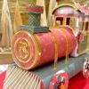 Estructura Tren, cartón y chipboard. Demo Alazne Feria Scrap crea y decora. Tarda 15 días. - Imagen 8