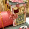 Estructura Tren, cartón y chipboard. Demo Alazne Feria Scrap crea y decora. Tarda 15 días. - Imagen 7