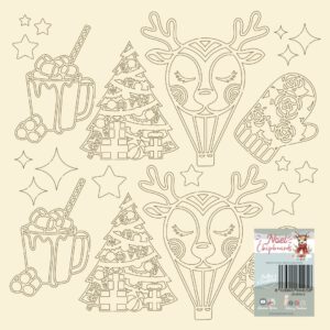 Chipboard Noel Shakers 30X 30 cm