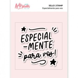 Sello Acrílico especialmente para vos. Artesana Taller