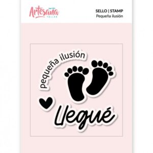 Sello Acrílico  Pequeña ilusión . Artesana Taller