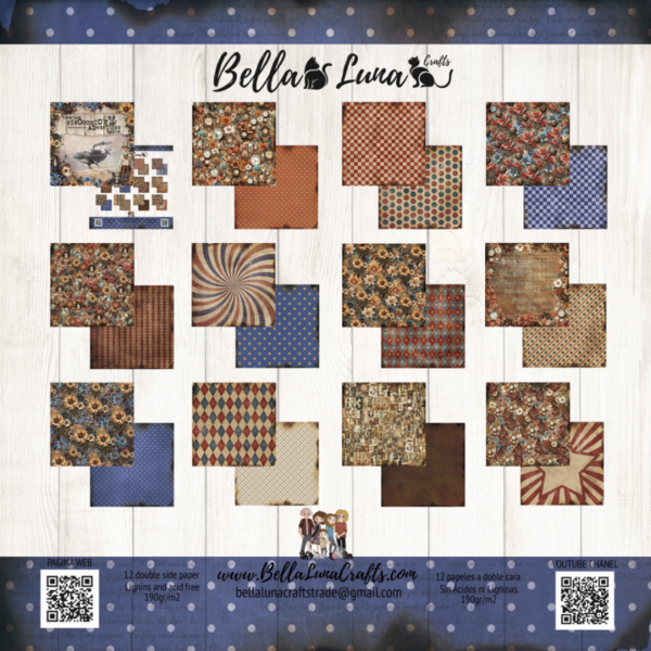 Bellaluna Pinocchio´s Adventure Basics Collection 8x 8" - Imagen 2