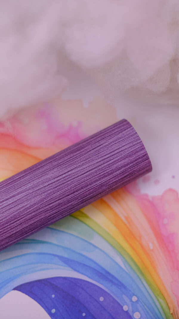 Teper morado, Rainbow. Johanna Rivero
