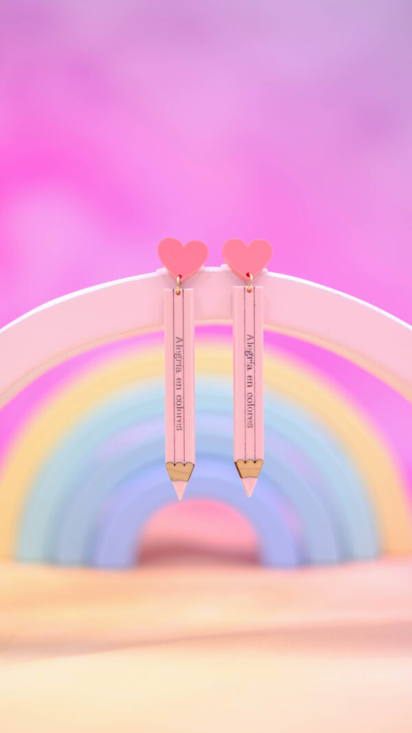Pendiente Lapiz Rainbow - Imagen 3