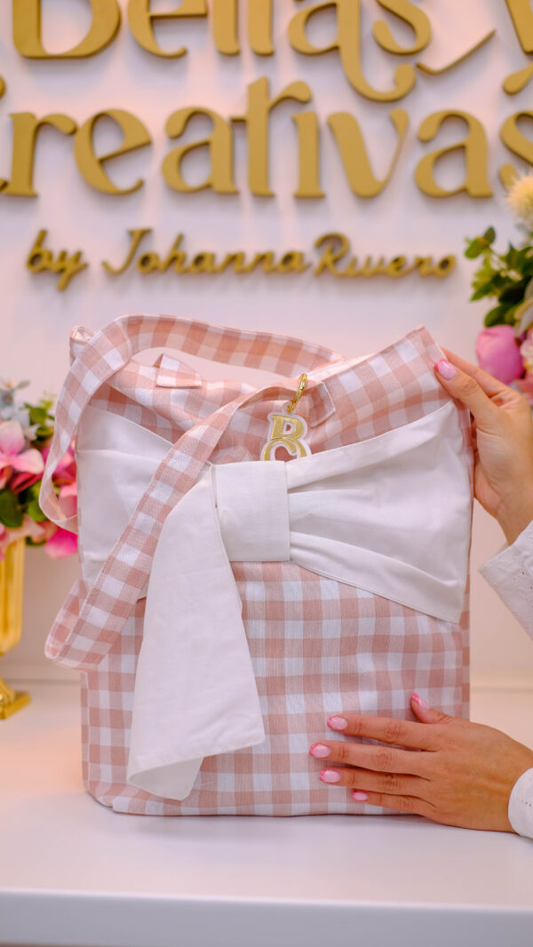 Tote Bag Byc Vichy rosa (tarda 7 dias) - Imagen 6
