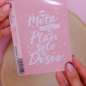 Transfer 14x10cm Sin Meta BLANCO