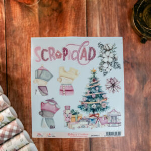 Transfer 18x20cm Reyes,  Scrapidad. Johanna Rivero