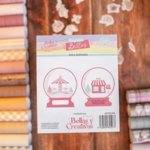 Troquel Bola Fantasia, Scrapidad. Johanna Rivero