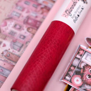 Glimmer Rojo Burdeos. Bella Luna Crafts