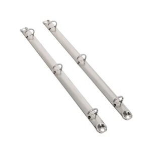 Mecanismo con 3 Anillas, plateado. Glamour